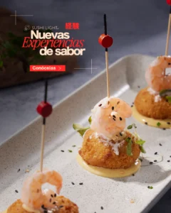 Nuevas experiencias de sabor - Sushi Light