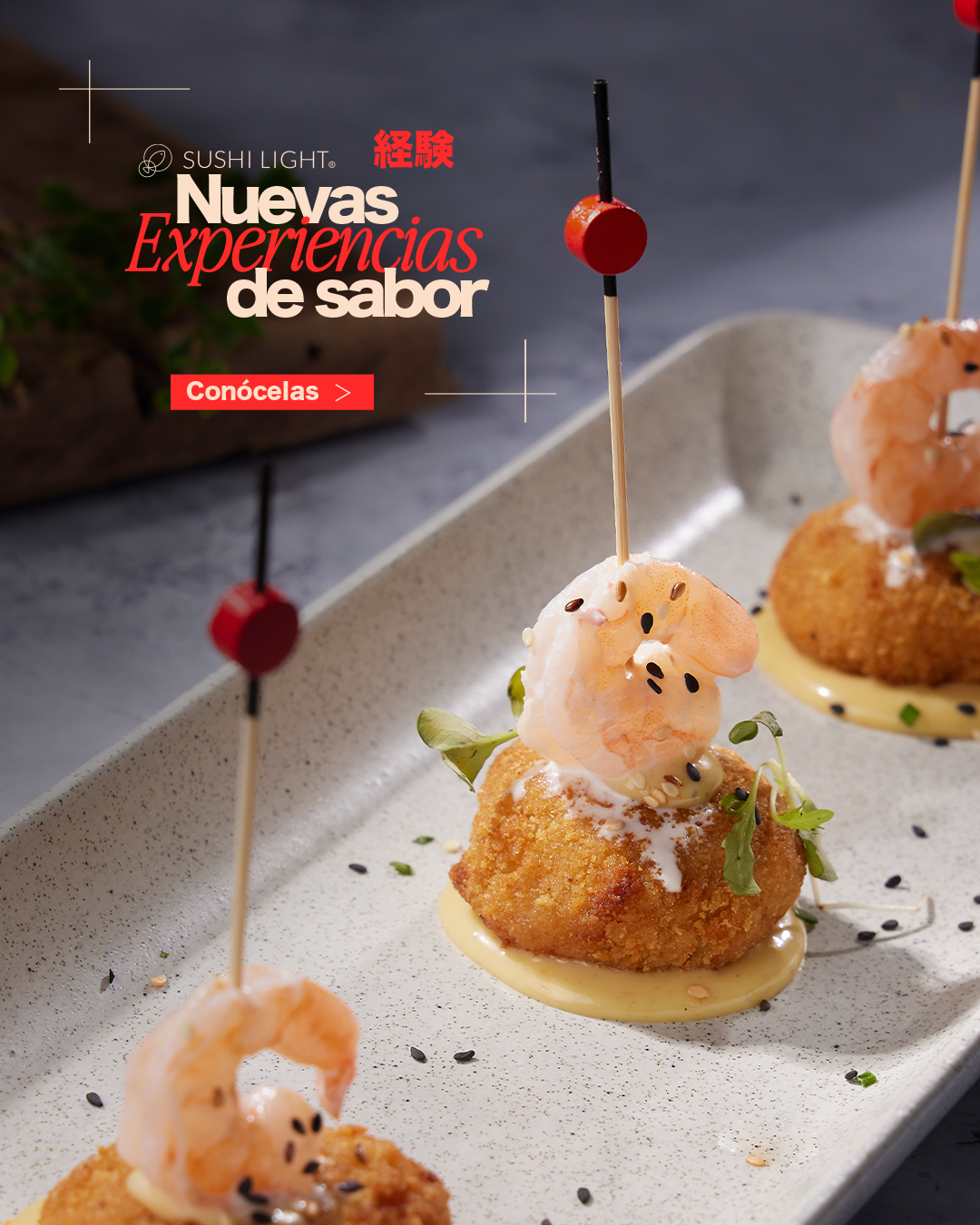 Nuevas experiencias de sabor - Sushi Light