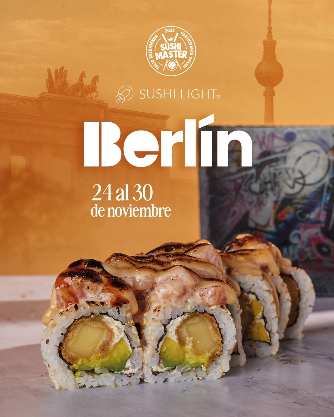 Sushi Máster Medellín Sushi Light.