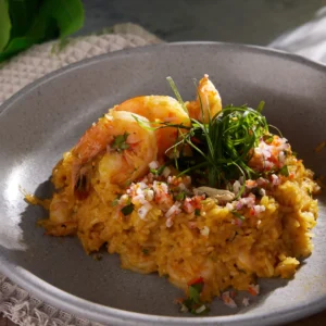 Arroz al ají amarillo