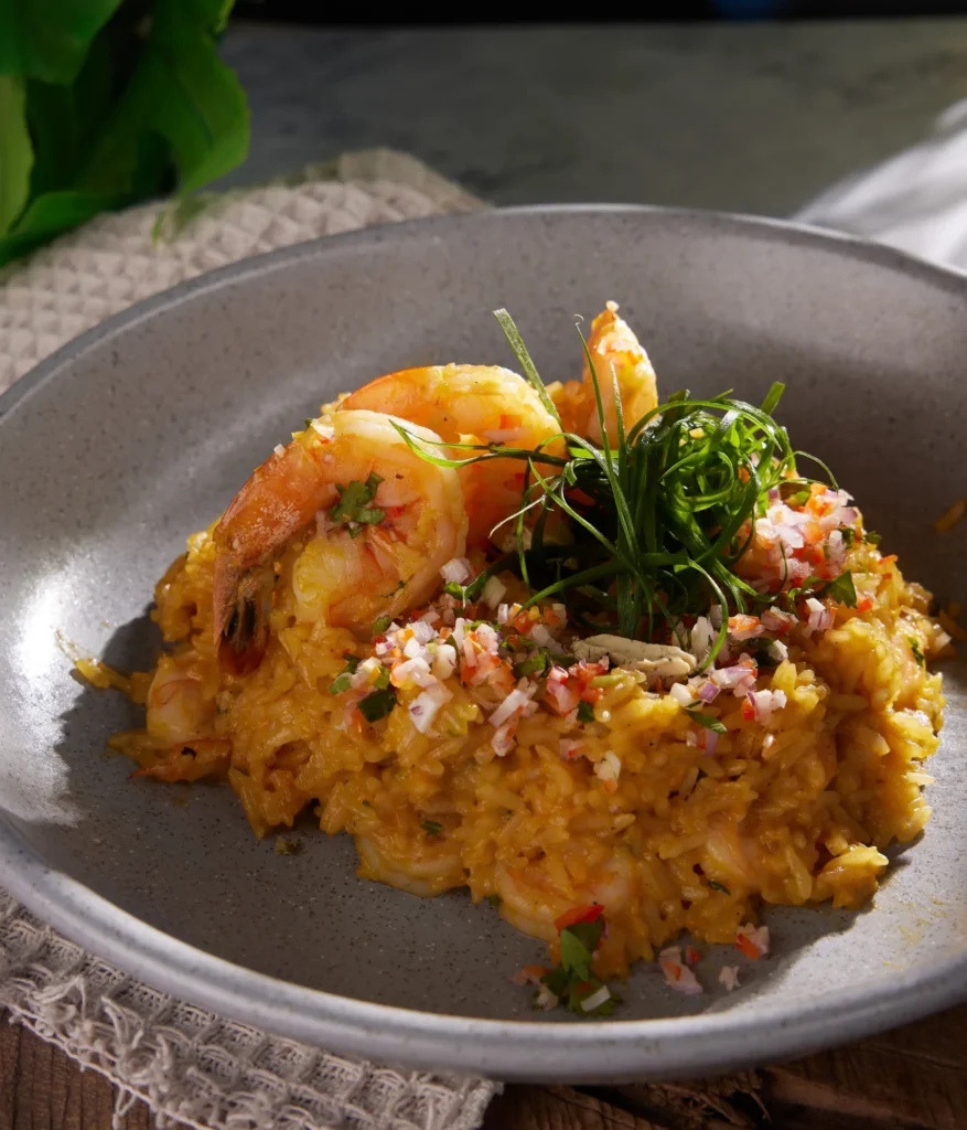 Arroz al ají amarillo