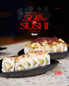 50% Rappi Sushi